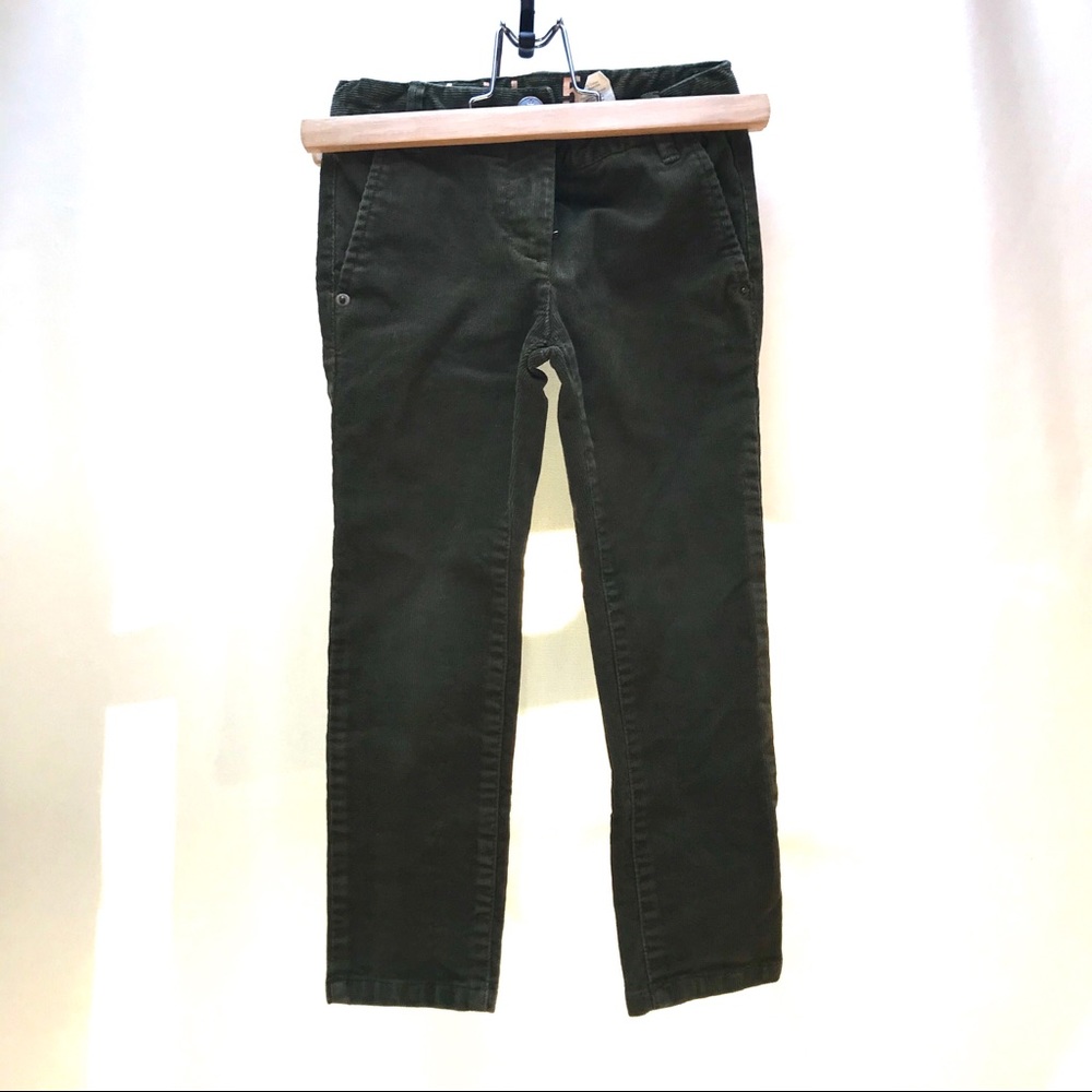 Crewcuts Toothpick Cords Olive Green 5